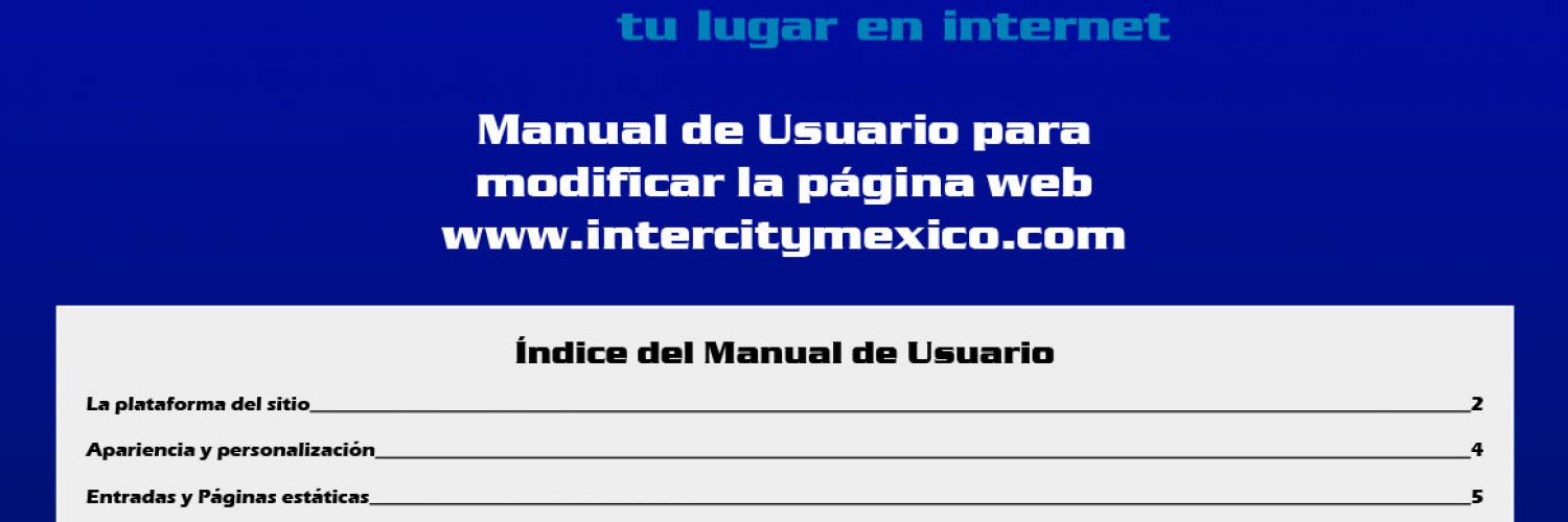 Manual de Usuario para sitio web en Wordpress