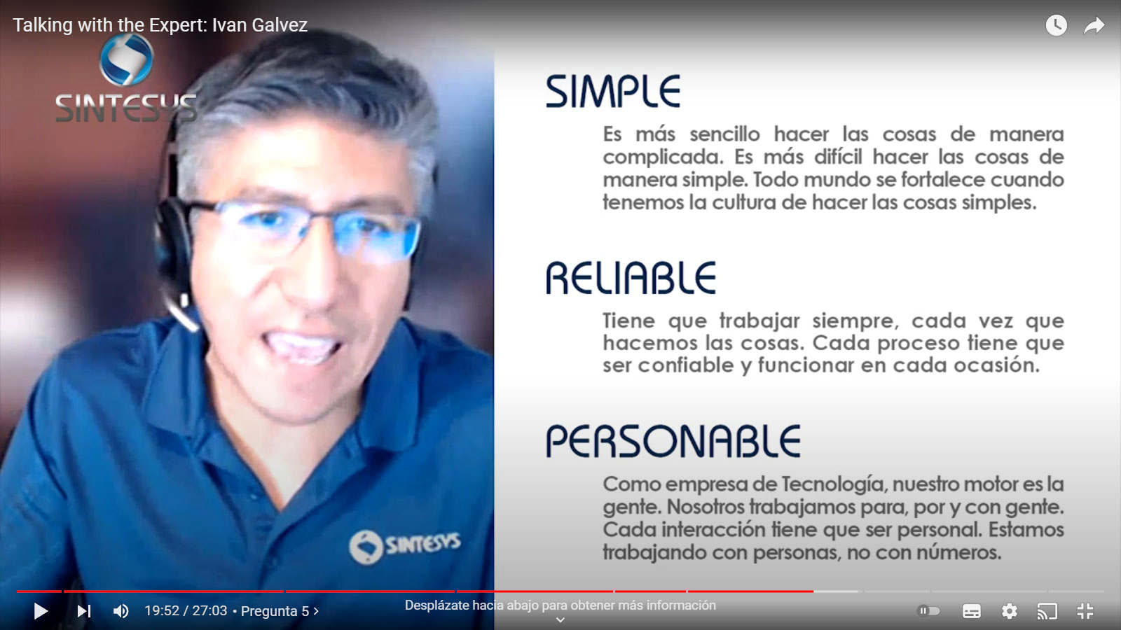 Talking with the Expert: Ivan Galvez (imagen 1)